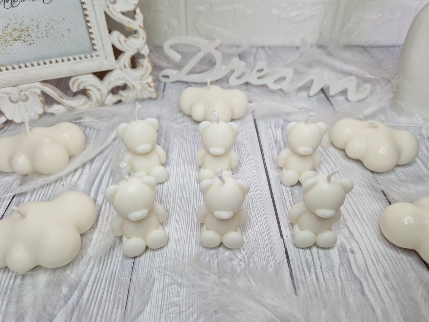 Marturie Lumanare Ursulet - MiLuna Handmade