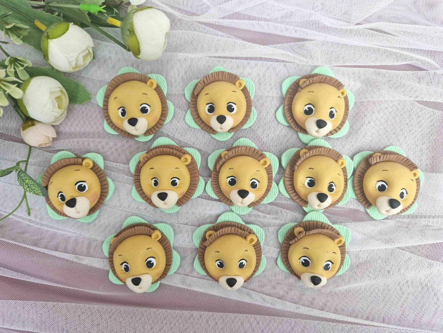 Marturie cu magnet, Animale Safari - MiLuna Handmade