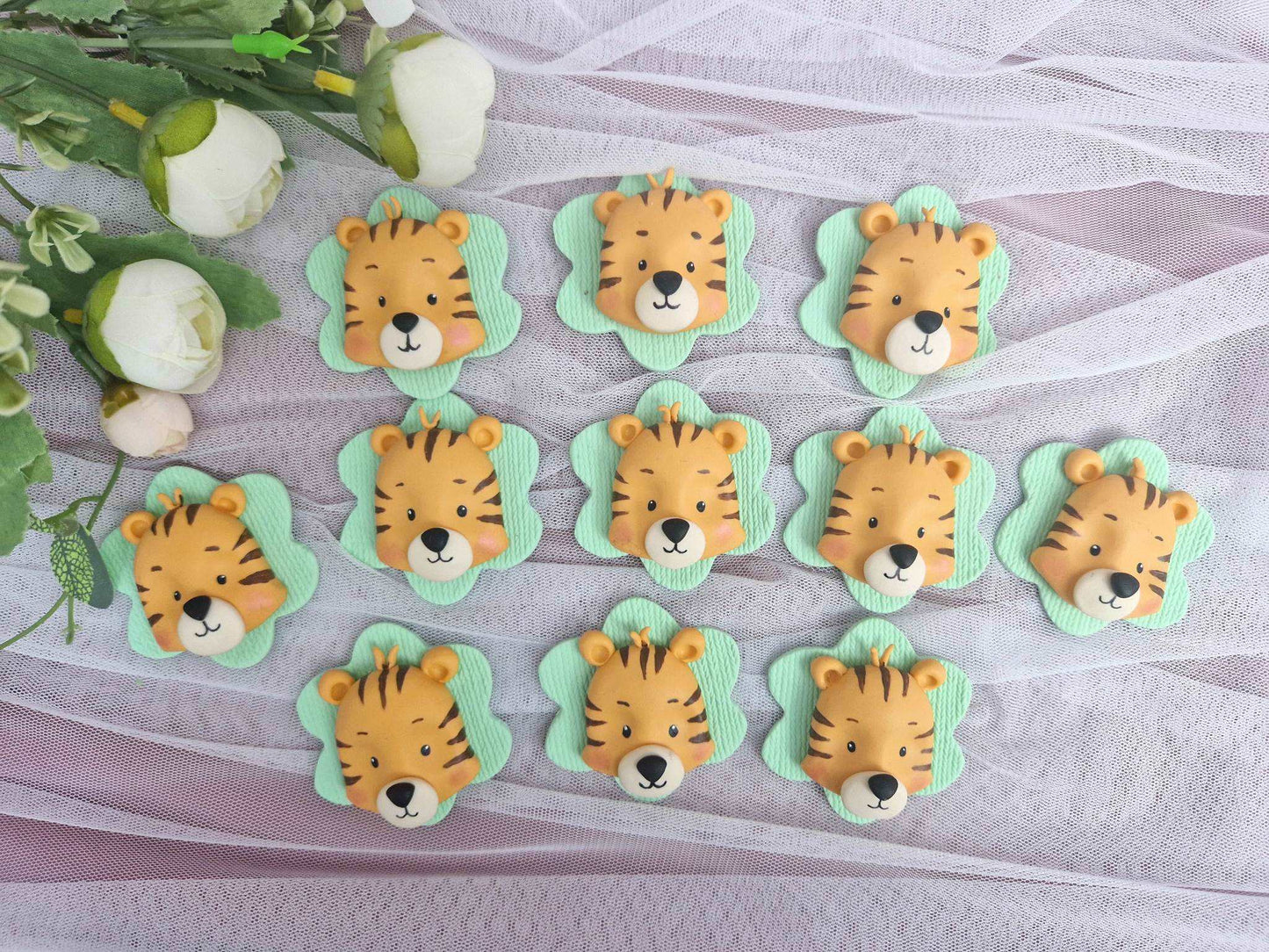 Marturie cu magnet, Animale Safari - MiLuna Handmade