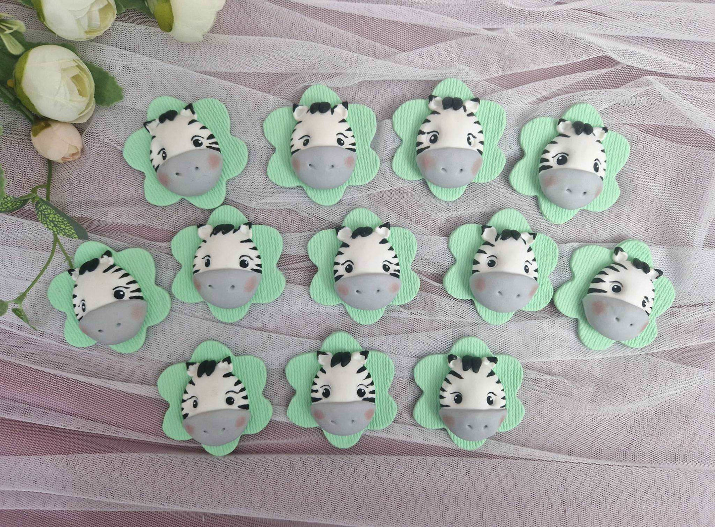 Marturie cu magnet, Animale Safari - MiLuna Handmade