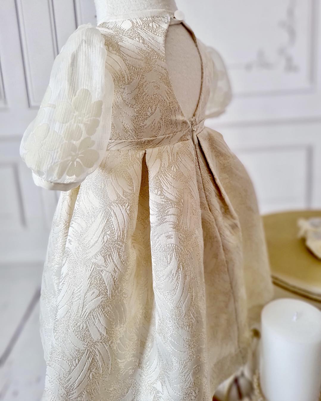 Rochita botez Elly - MiLuna Handmade