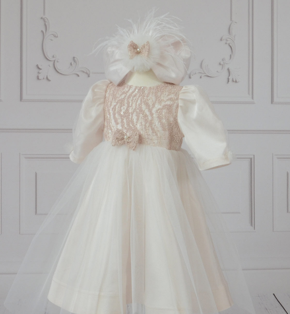 Rochita botez Lucia - MiLuna Handmade