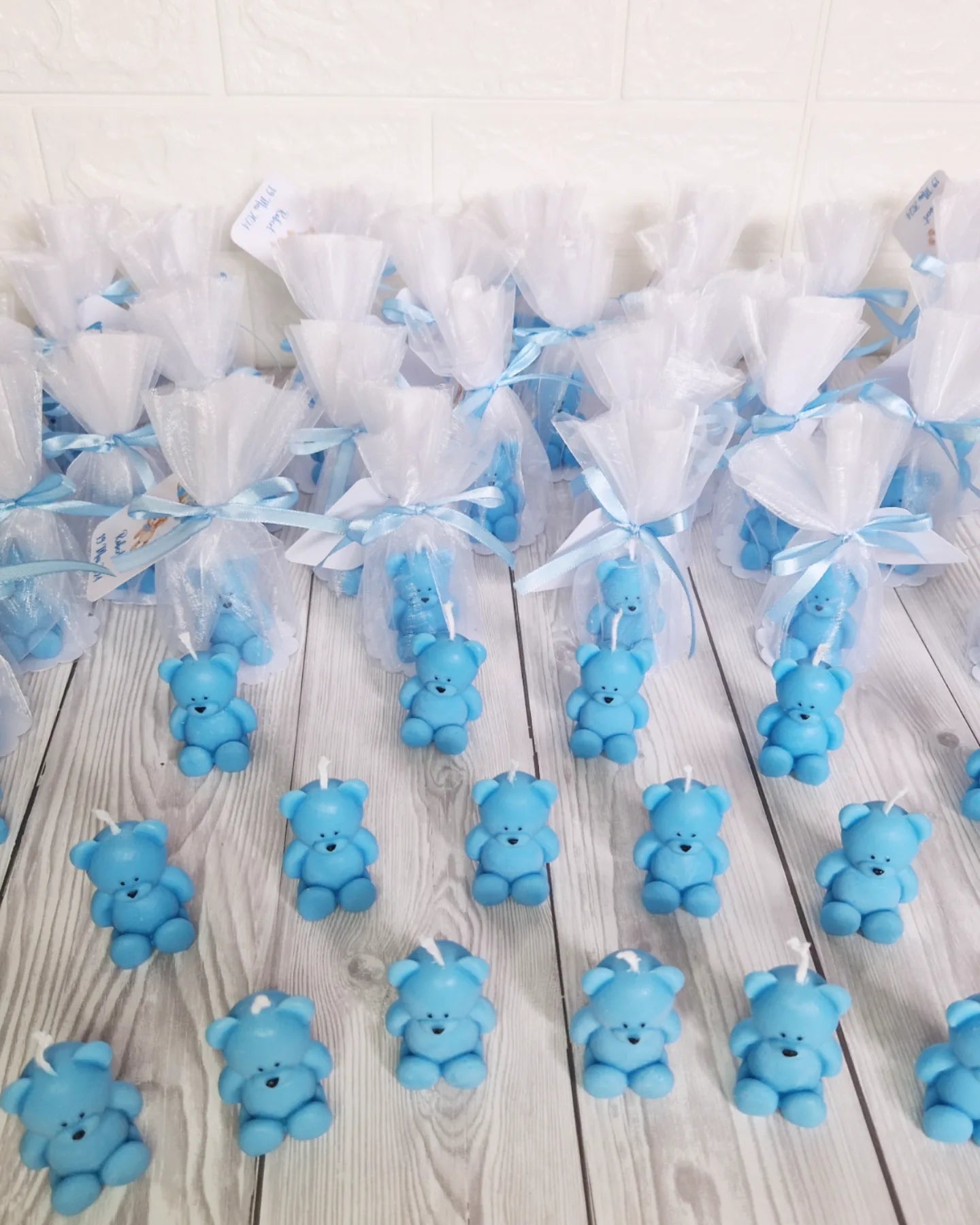 Marturie Lumanare Ursulet - MiLuna Handmade