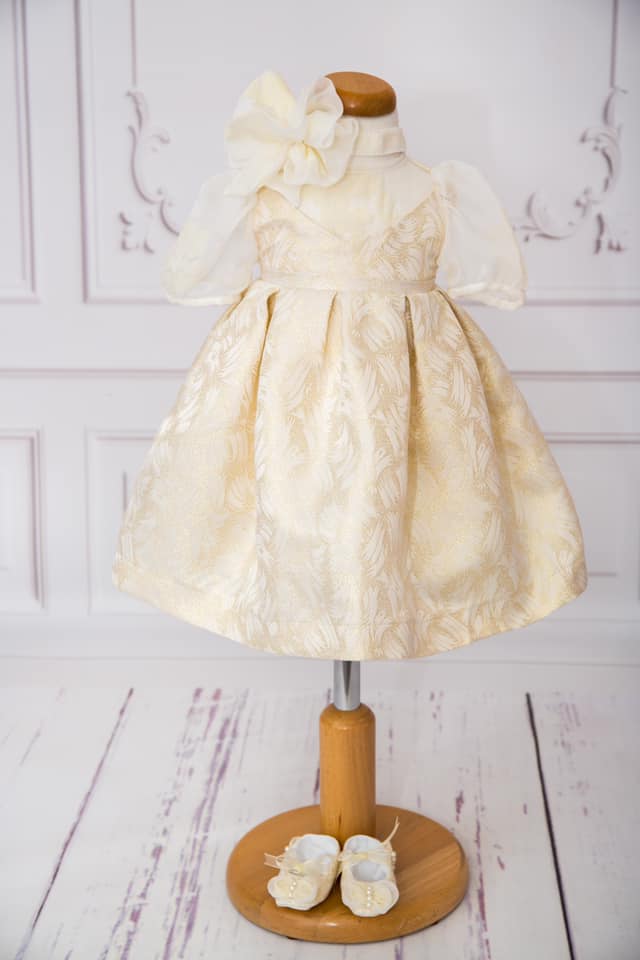 Rochita botez Elly - MiLuna Handmade