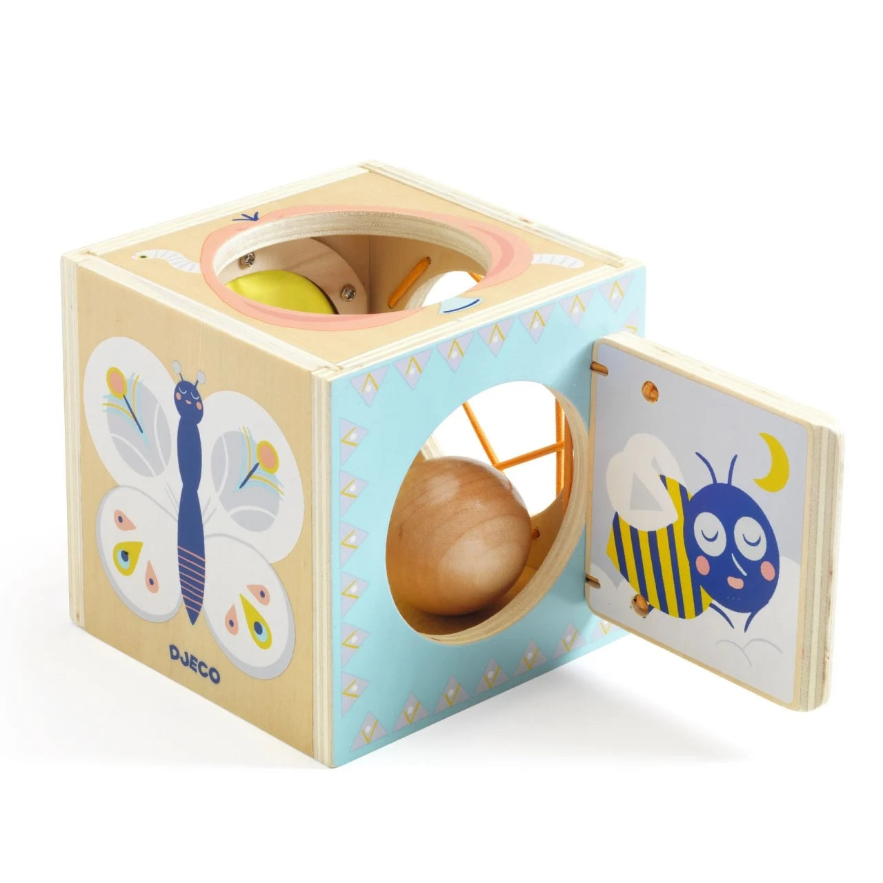 Jucarie bebe BabyBox, Djeco - MiLuna Handmade