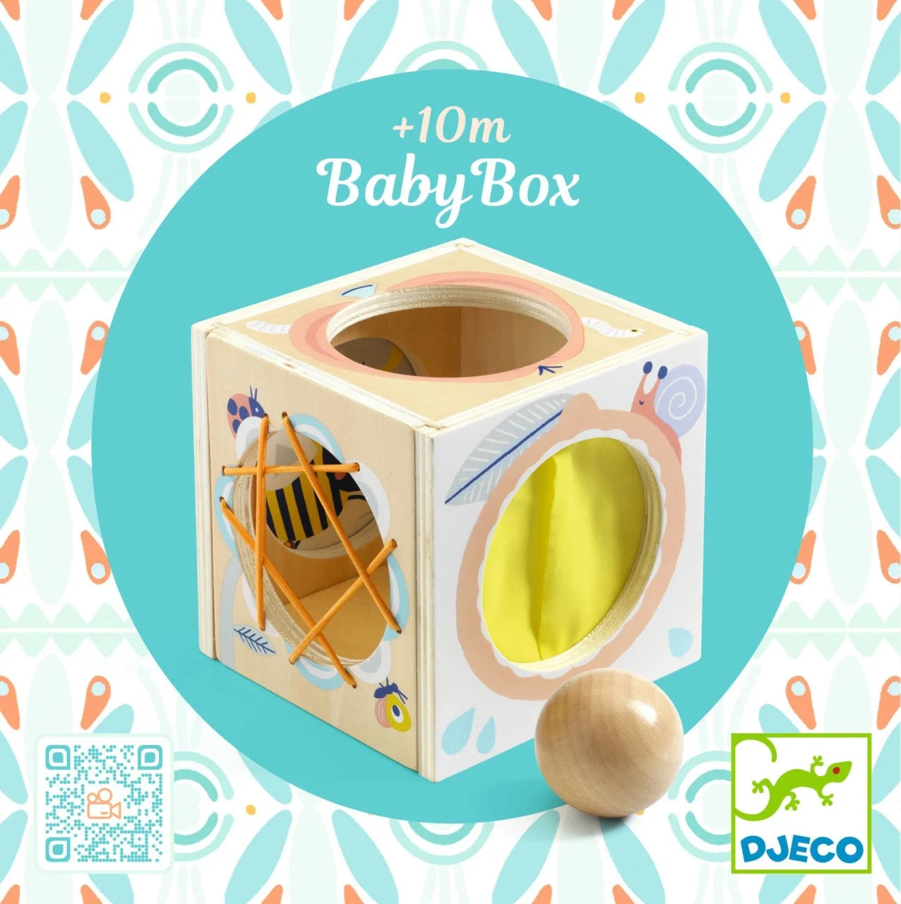 Jucarie bebe BabyBox, Djeco - MiLuna Handmade