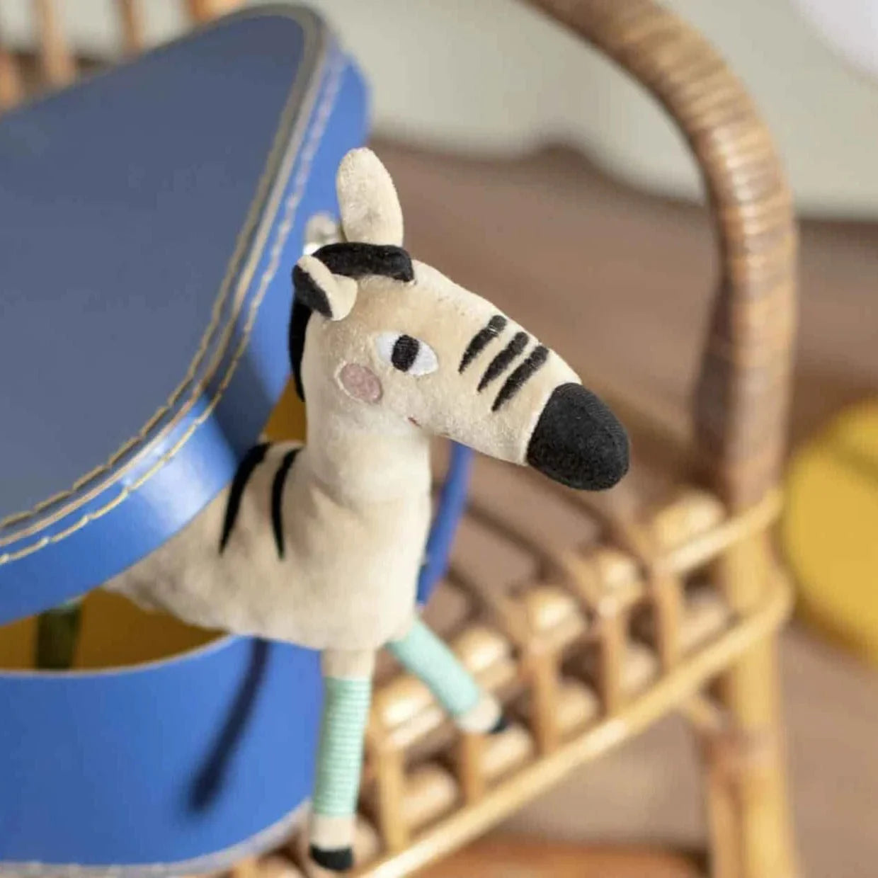 Jucarie textil bebe Zebra, Moulin Roty - MiLuna Handmade