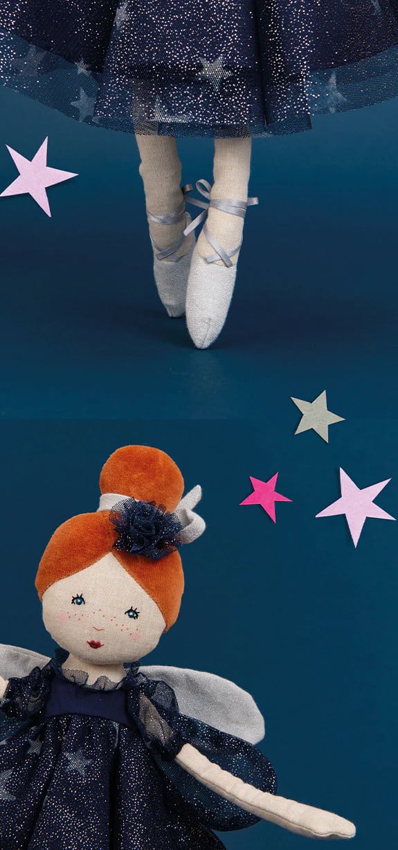Papusa zana balerina Celeste, Moulin Roty - MiLuna Handmade