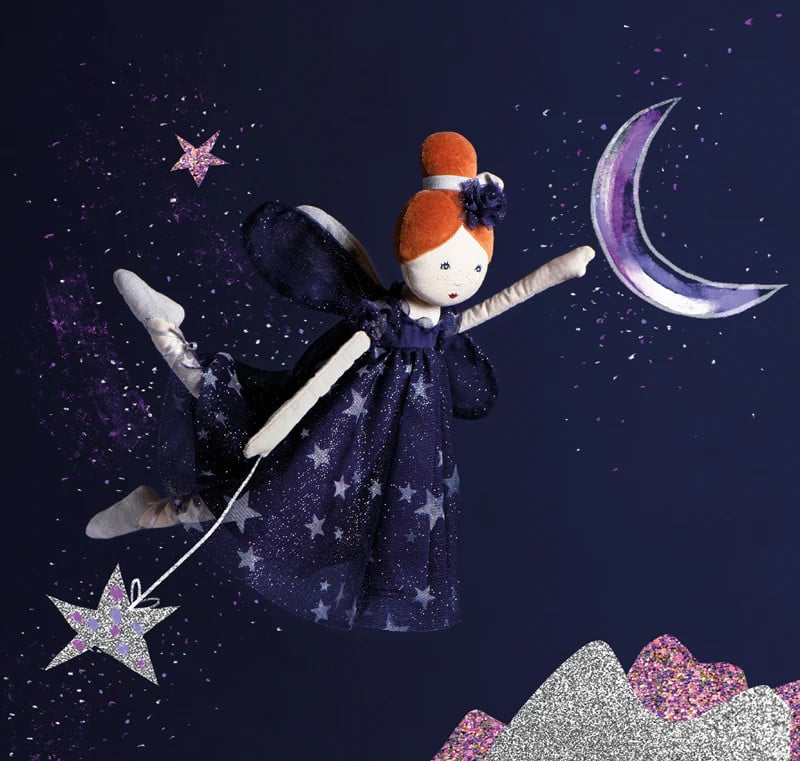 Papusa zana balerina Celeste, Moulin Roty - MiLuna Handmade