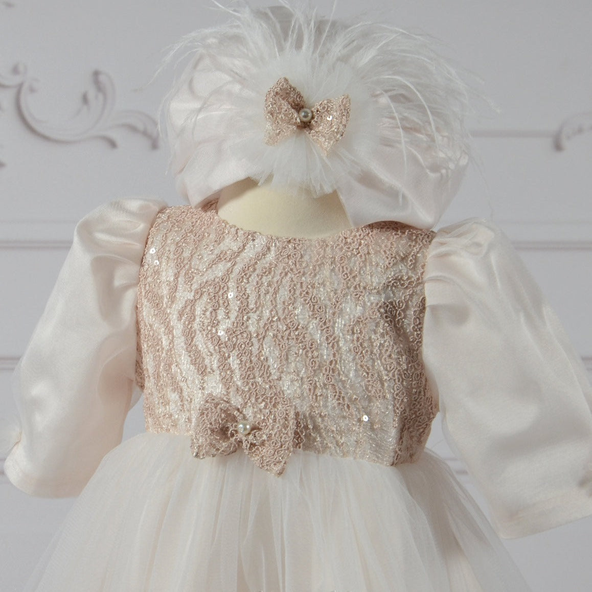 Rochita botez Lucia - MiLuna Handmade
