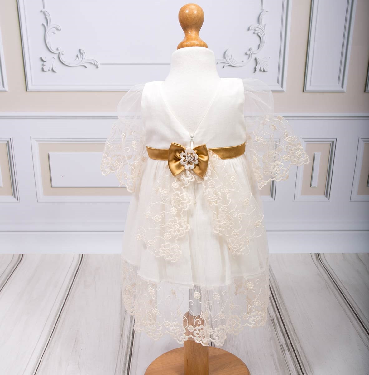 Rochita botez Ava - MiLuna Handmade