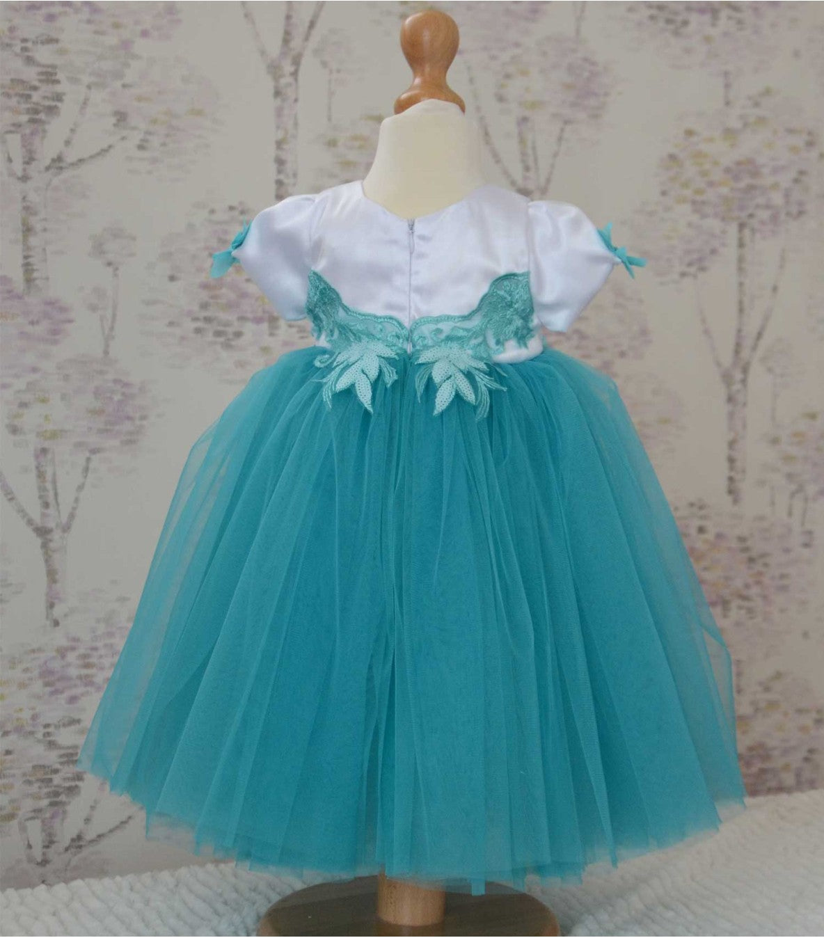 Rochita botez Angel Blue - MiLuna Handmade