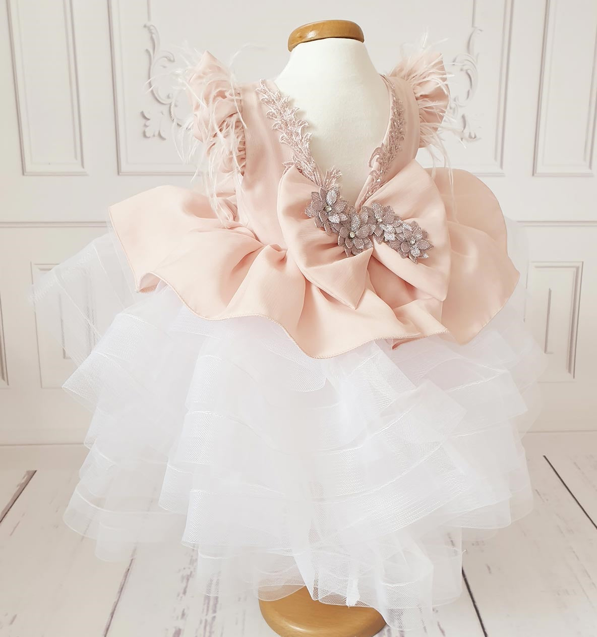 Rochita botez Honey - MiLuna Handmade