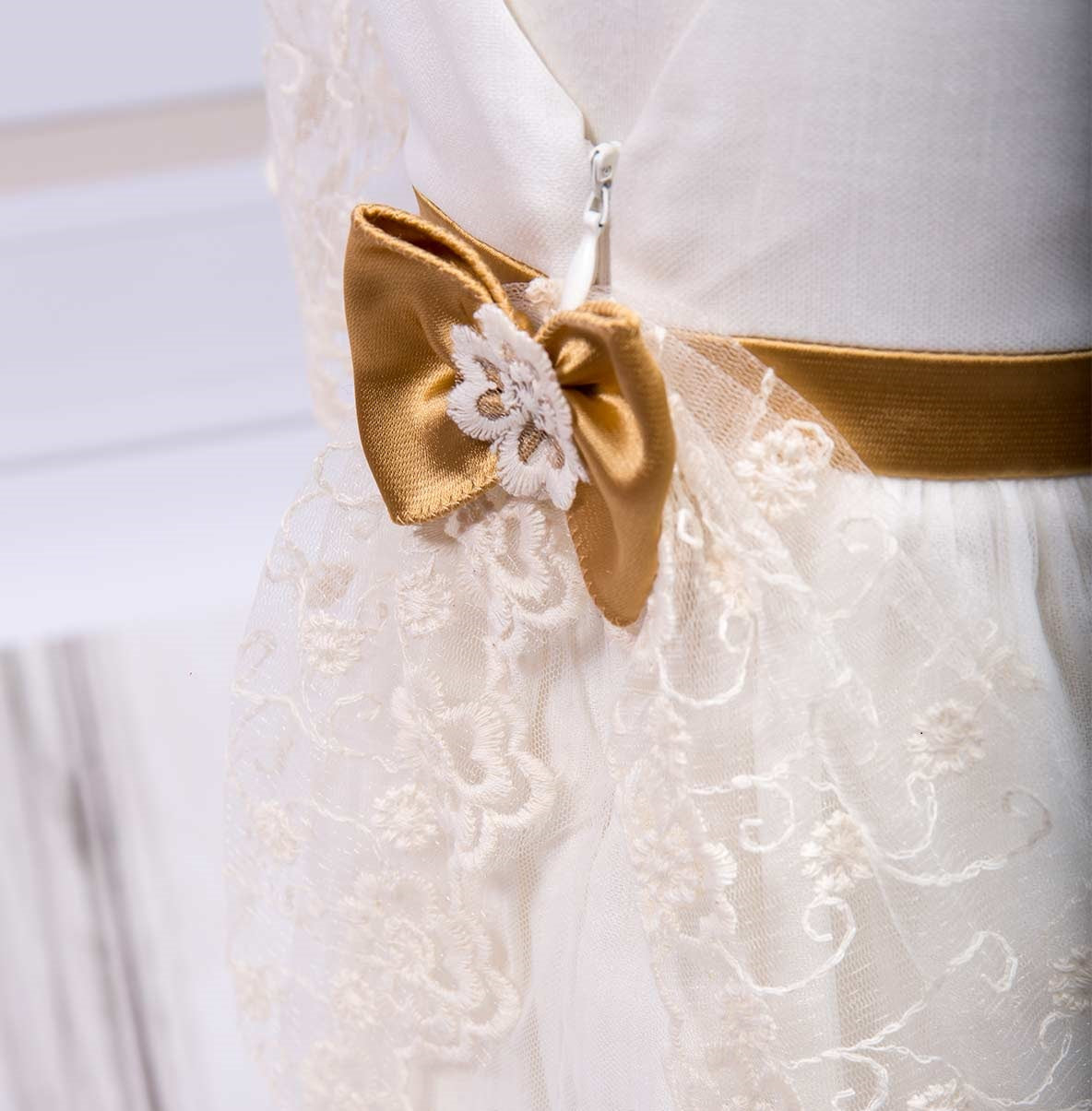 Rochita botez Ava - MiLuna Handmade