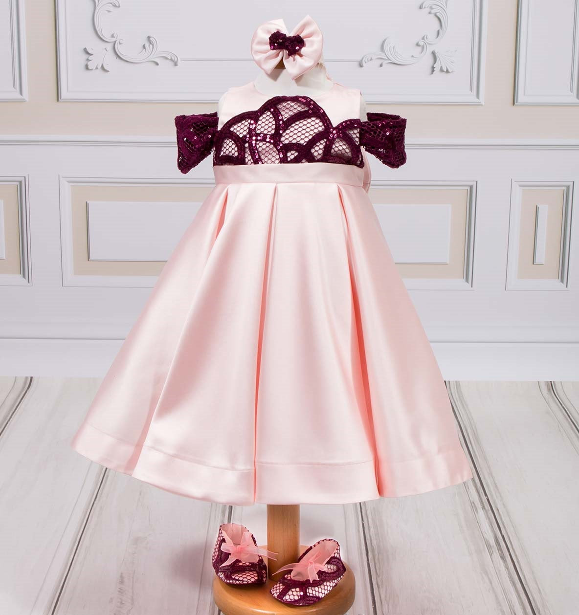 Rochita botez Carla - MiLuna Handmade