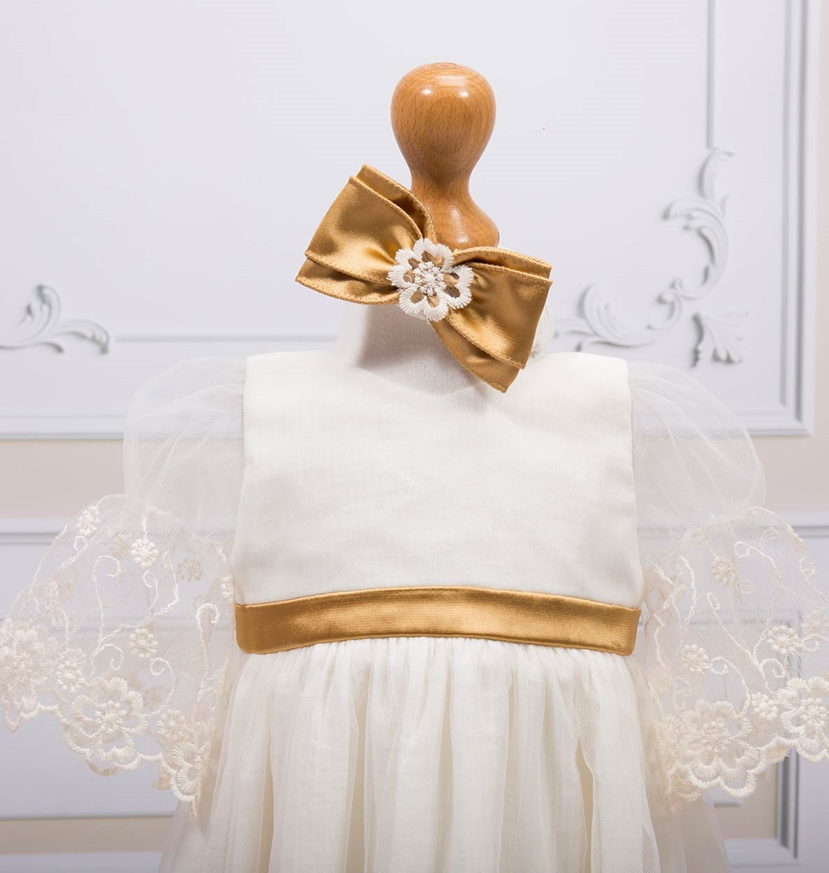 Rochita botez Ava - MiLuna Handmade