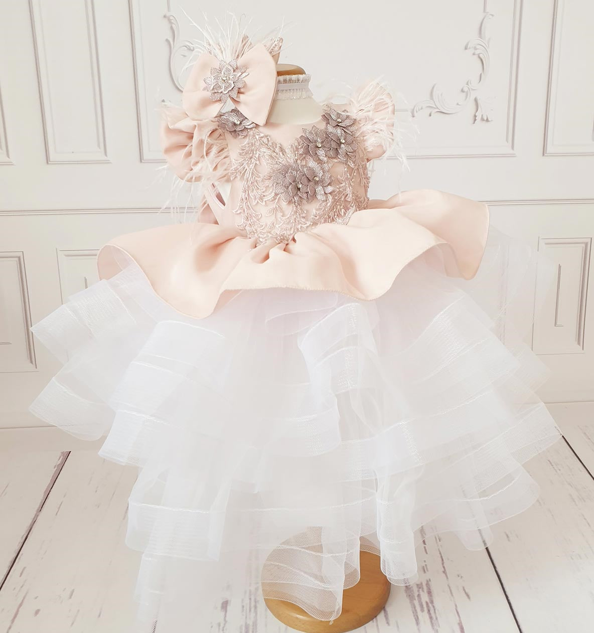 Rochita botez Honey - MiLuna Handmade