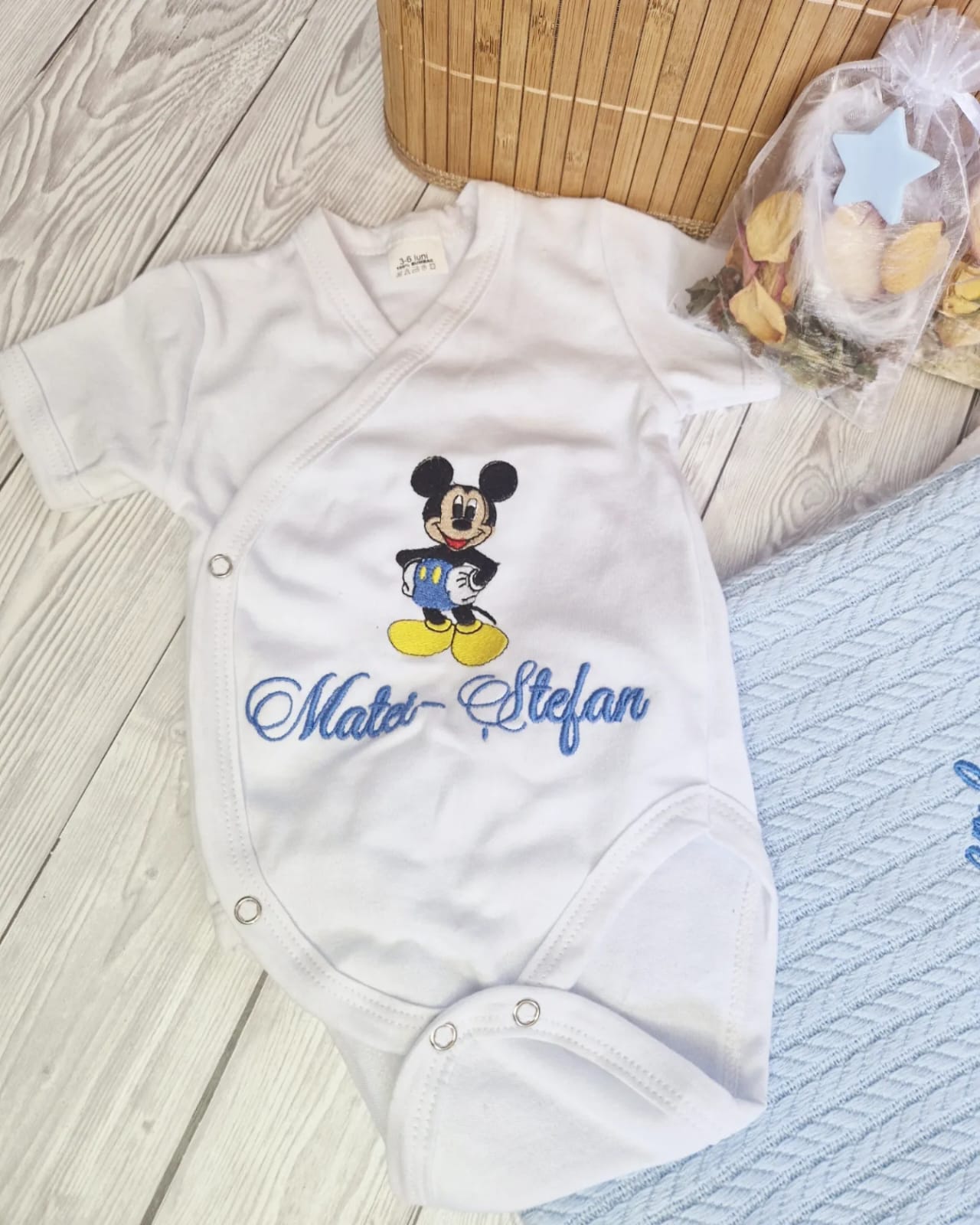 Set Prima Băiță cu Nașii Mei - MiLuna Handmade