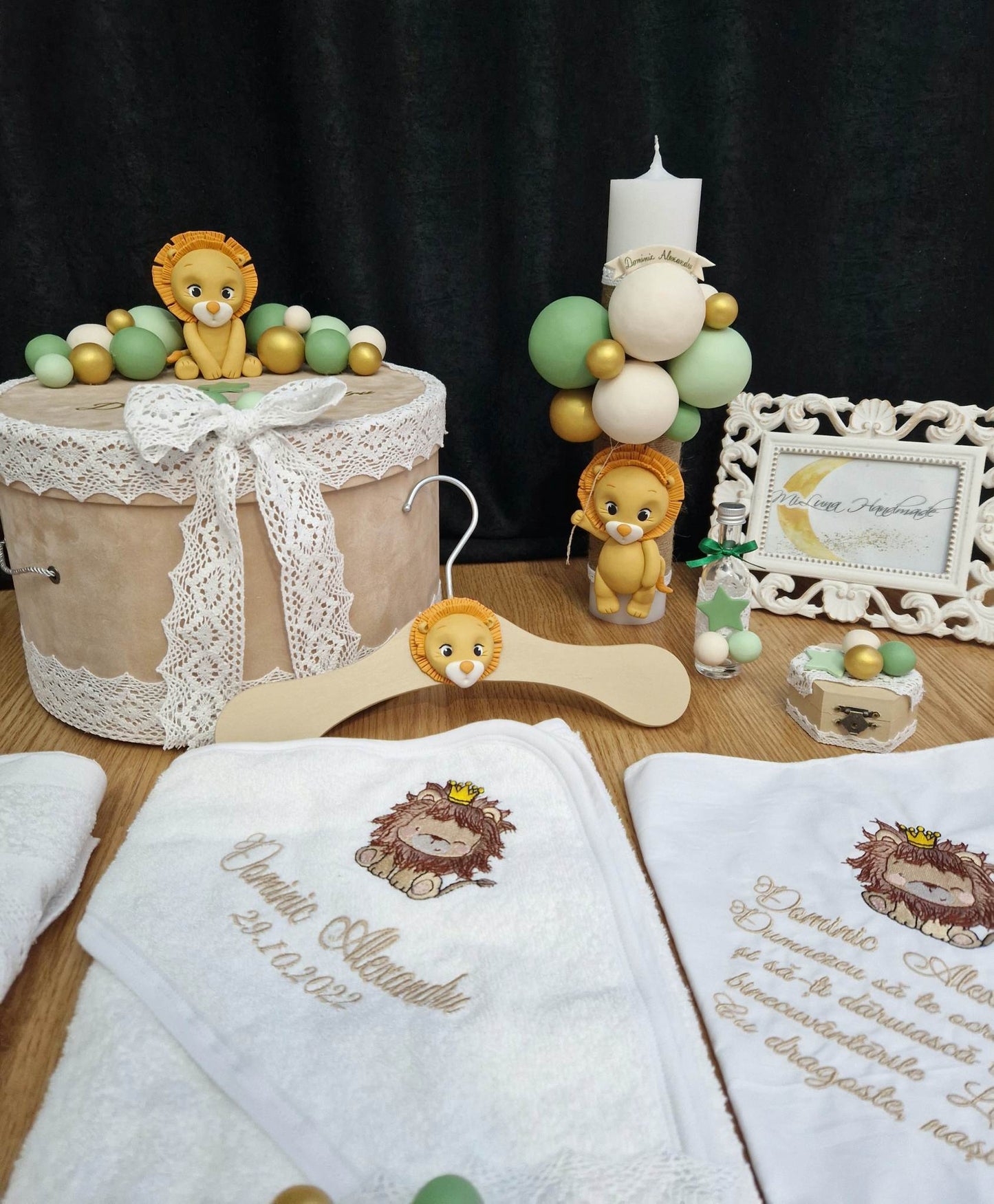 Trusou personalizat Leu - Safari - MiLuna Handmade