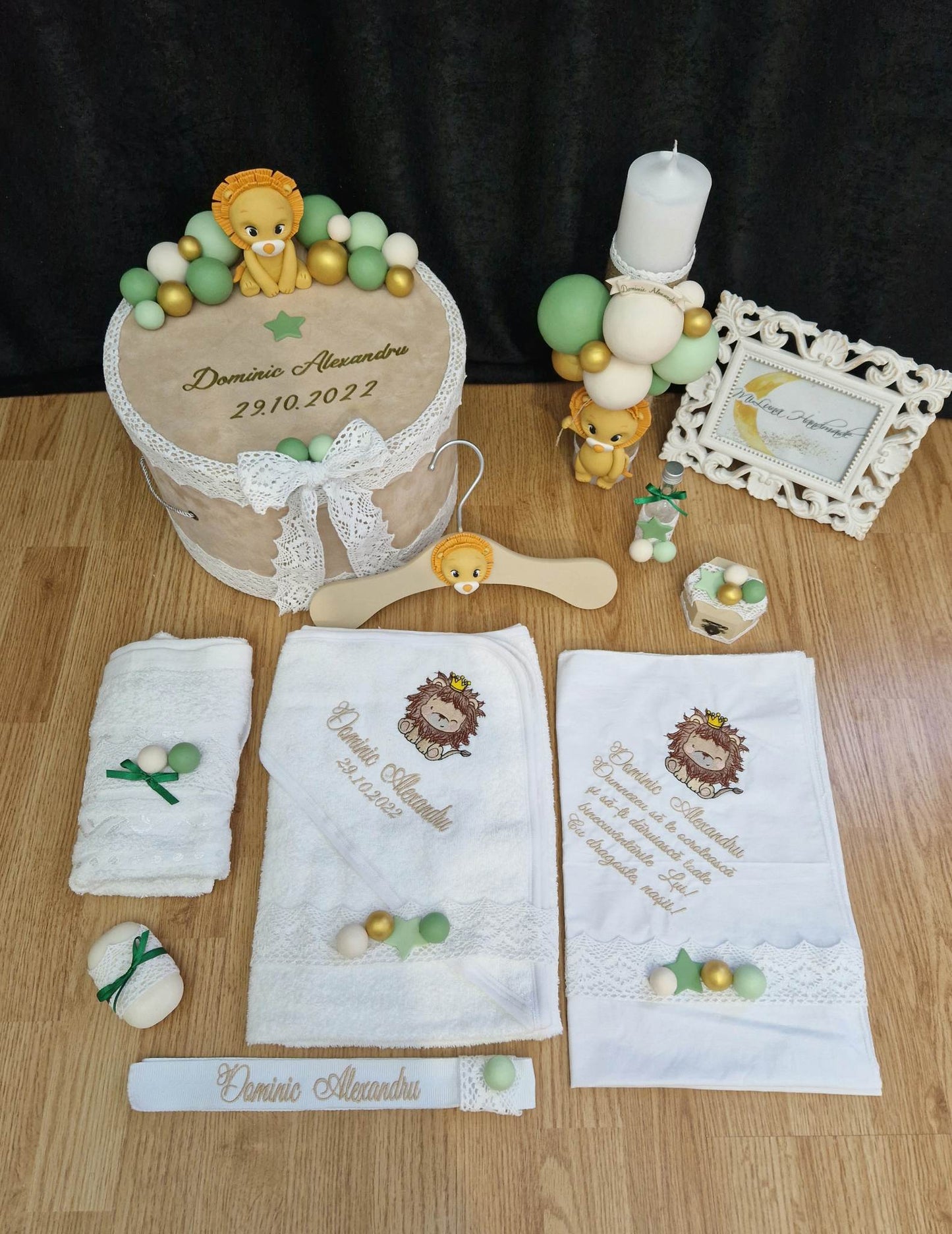 Trusou personalizat Leu - Safari - MiLuna Handmade