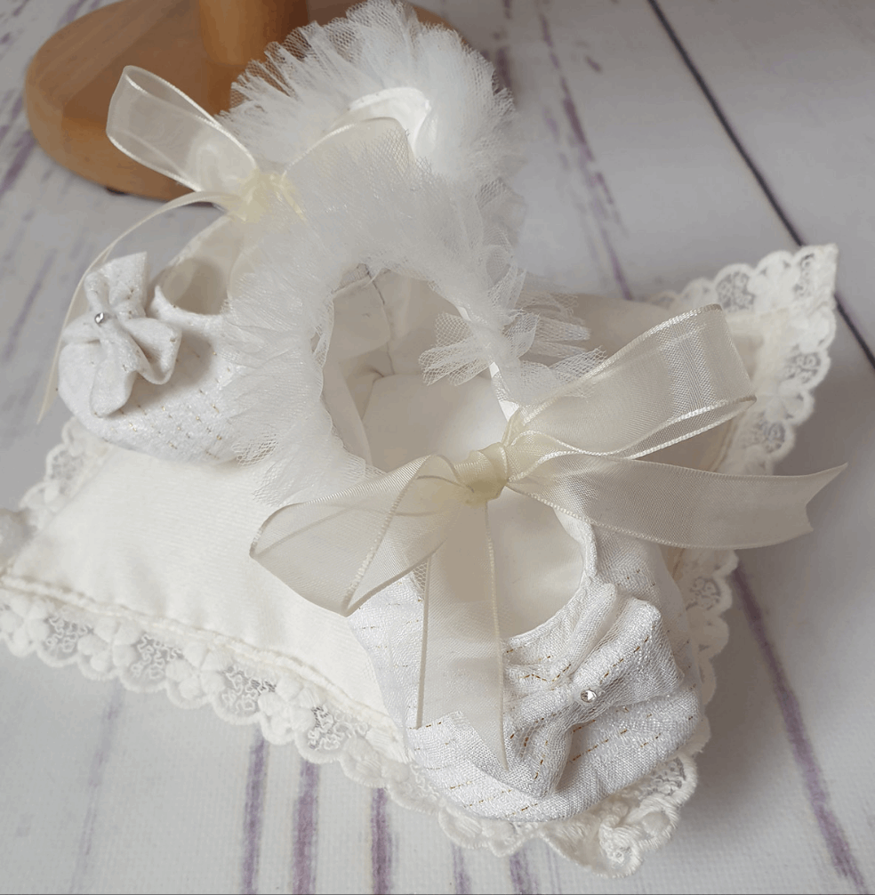 Rochita botez Blanche - MiLuna Handmade