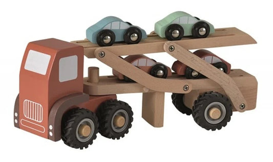 Camion cu masini culori pastel, Egmont Toys