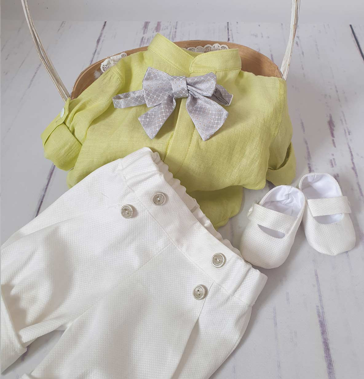 Costum botez Bobby - MiLuna Handmade