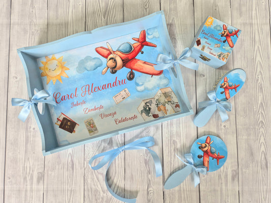 Set tavita pentru mot - Avion - Calatorii