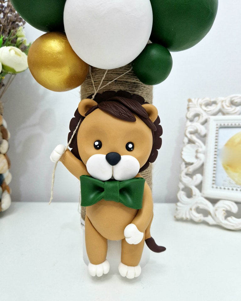 Lumanare de botez Leu - MiLuna Handmade